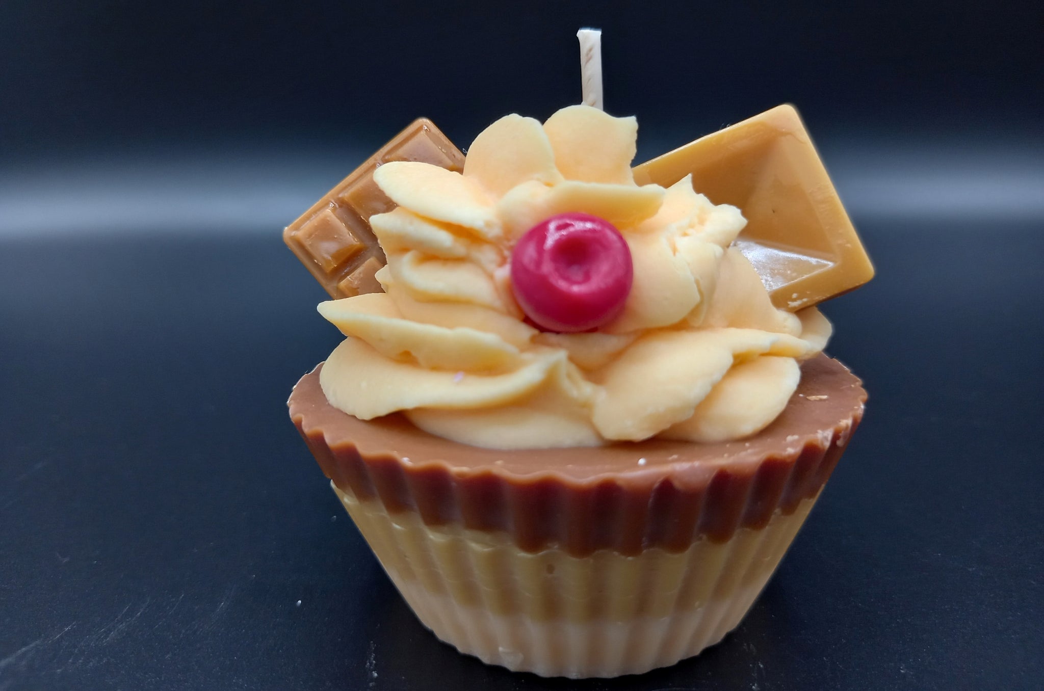 Bougie Cupcake Parfum Caramel Beurre Salé